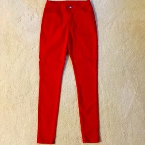 Red Skinny Jeans